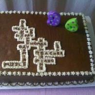 Birthday Cake, 96 years old, crossword puzzle